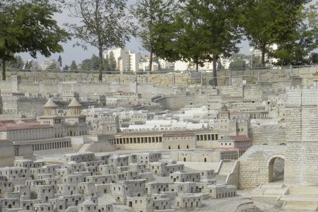 Model of Jerusalem at the Time of the Second Temple Model of Jerusalem at the Time of the Second Temple
