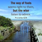 Proverbs 12:15 on Pinterest