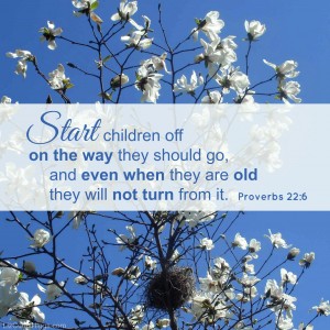 Proverbs 22:6 on Pinterest