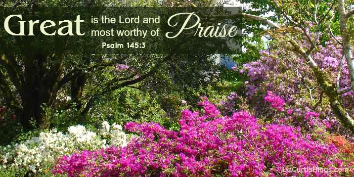 Great is the Lord Psalm 145:3