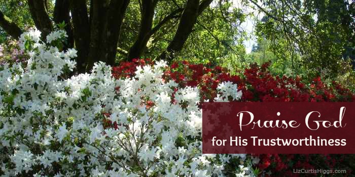 Praise God for His Trustworthiness