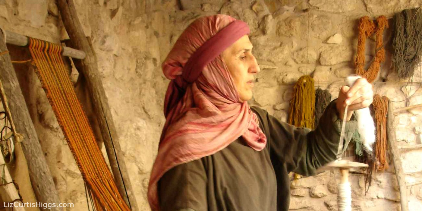 Hannah at Nazaraeth Village in Israel